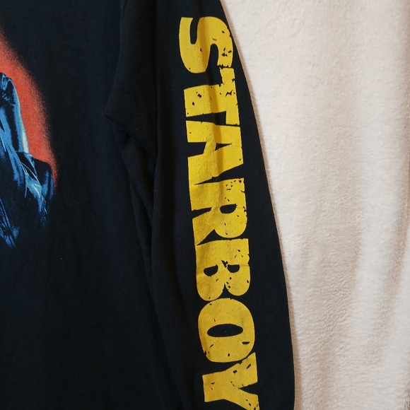 The Weeknd Starboy Long Sleeve Album Shirt Black Men’s Size Medium XO - Picture 3 of 9